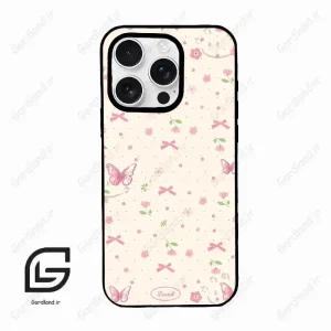 قاب گوشی آیفون 16 پرومکس Iphone 16 Pro Max  طرح پروانه کد 2776