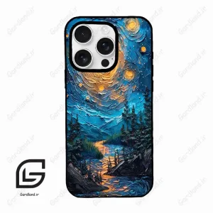قاب گوشی آیفون 16 پرومکس Iphone 16 Pro Max  طرح ابرنگ کد 2792