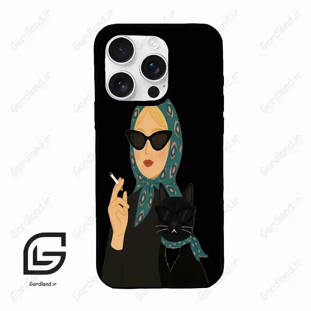 قاب گوشی آیفون 16 پرومکس Iphone 16 Pro Max طرح خانومی کد 2810