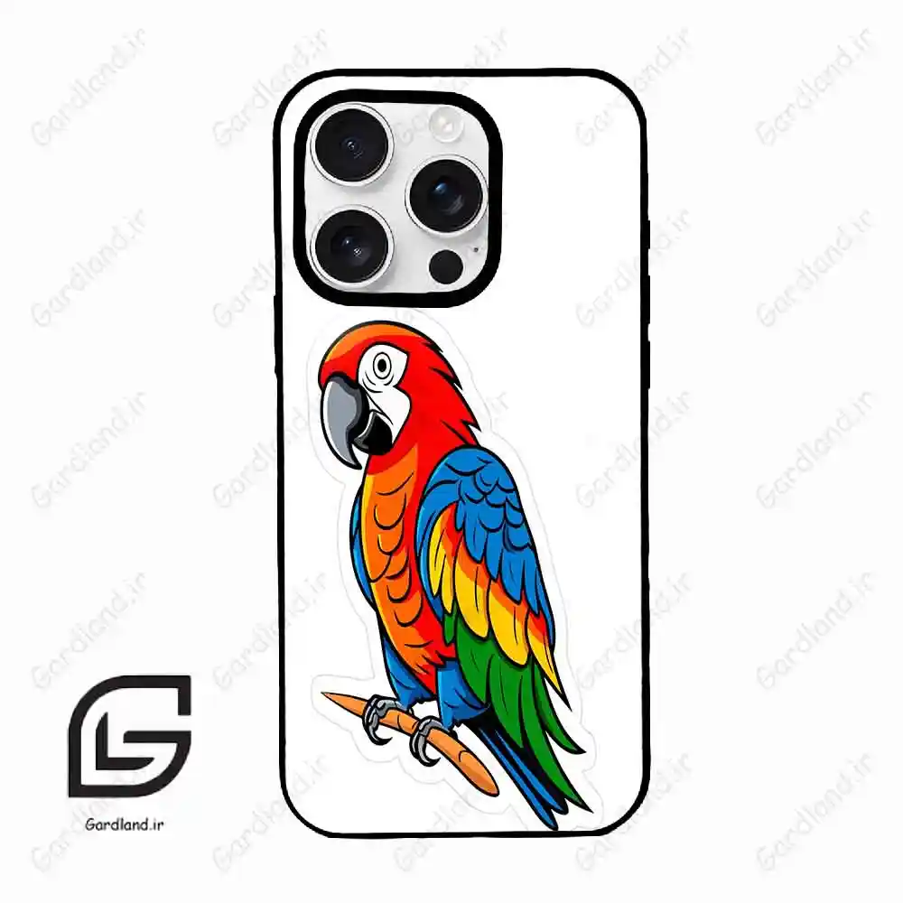 قاب گوشی آیفون 16 پرومکس Iphone 16 Pro Max طرح طوطی کد 2896