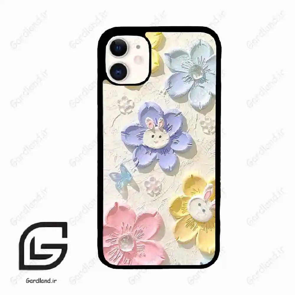قاب گوشی آیفون 11 (Iphone 11 ) طرح گل کد 2046