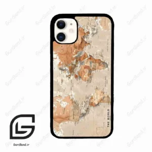 قاب گوشی آیفون 11 (Iphone 11 ) طرح نقشه کد 2187