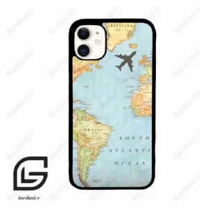 قاب گوشی آیفون 11 (Iphone 11 ) طرح نقشه کد 2243