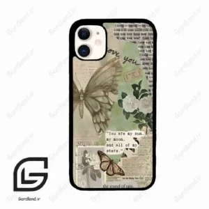 قاب گوشی آیفون 11 (Iphone 11 ) طرح پروانه کد 2244