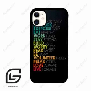 قاب گوشی آیفون 11 (Iphone 11 ) طرح متن کد 2332