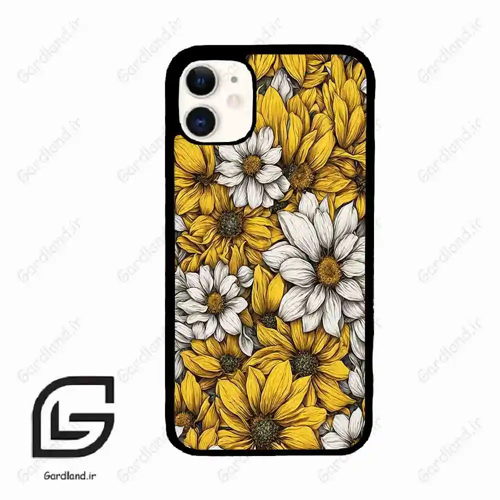 قاب گوشی آیفون 11 (Iphone 11 ) طرح گل کد 2402