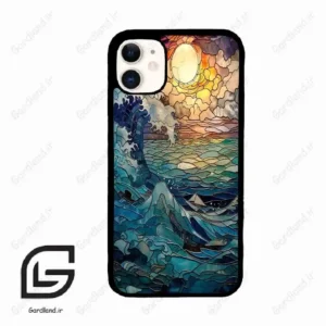 قاب گوشی آیفون 11 (Iphone 11 ) طرح موج کد 2413