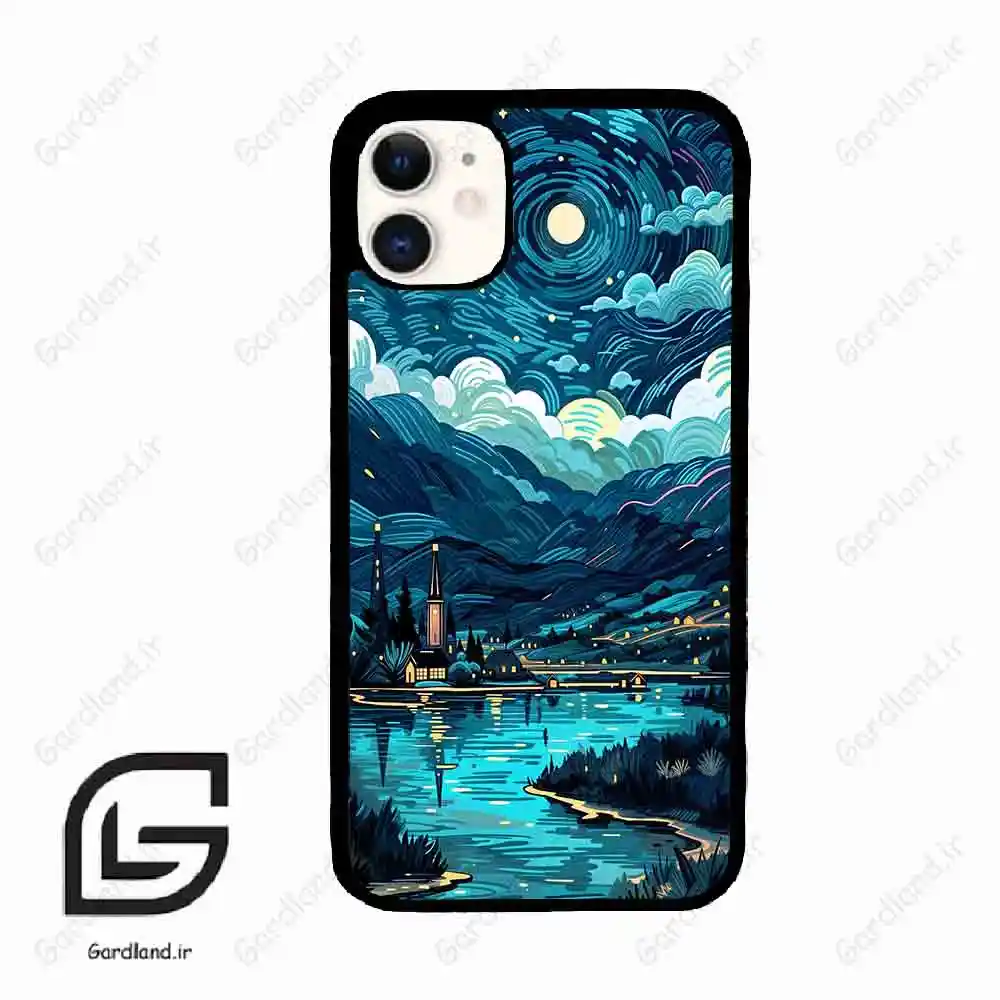 قاب گوشی آیفون 11 (Iphone 11 ) طرح شب کد 2425