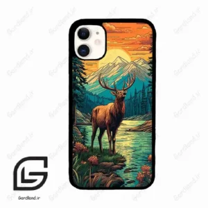 قاب گوشی آیفون 11 (Iphone 11 ) طرح گوزن کد 2471