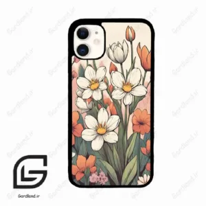 قاب گوشی آیفون 11 (Iphone 11 ) طرح گل کد 2475