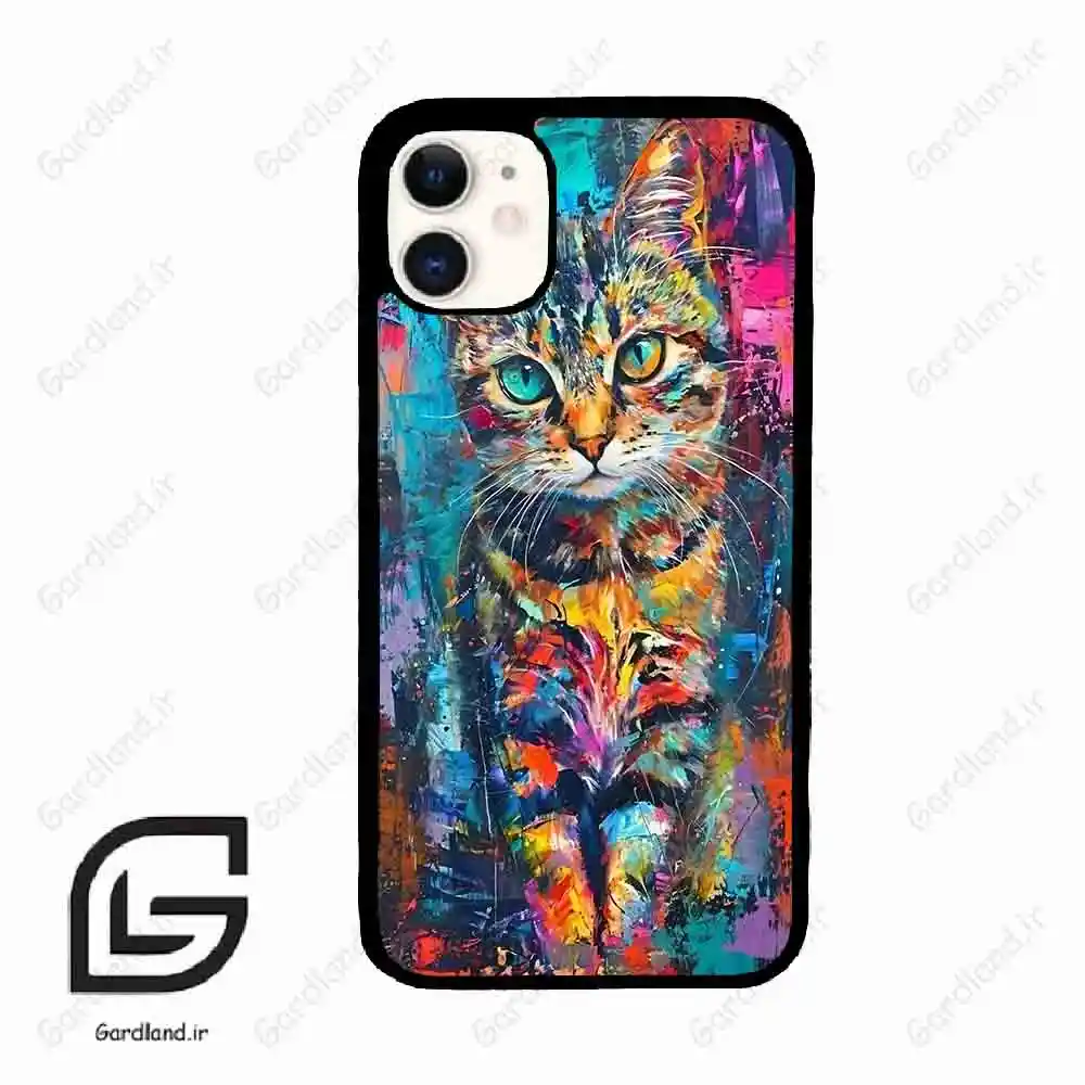 قاب گوشی آیفون 11 (Iphone 11 ) طرح گربه کد 2488