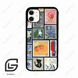 قاب گوشی آیفون 11 (Iphone 11 ) طرح تمبر کد 2603