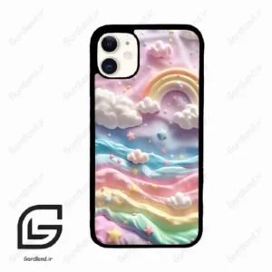 قاب گوشی آیفون 11 (Iphone 11 ) طرح رنگارنگ کد 2656