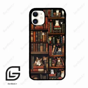 قاب گوشی آیفون 11 (Iphone 11 ) طرح کتابخانه کد 2675