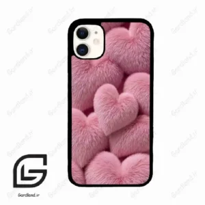 قاب گوشی آیفون 11 (Iphone 11 ) طرح قلبی کد 2772