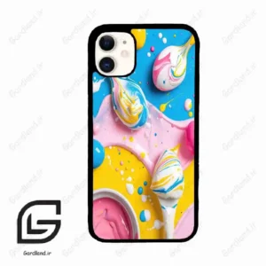 قاب گوشی آیفون 11 (Iphone 11 ) طرح رنگارنگ کد 2793