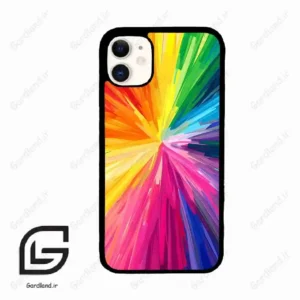 قاب گوشی آیفون 11 (Iphone 11 ) طرح رنگارنگ کد 2877