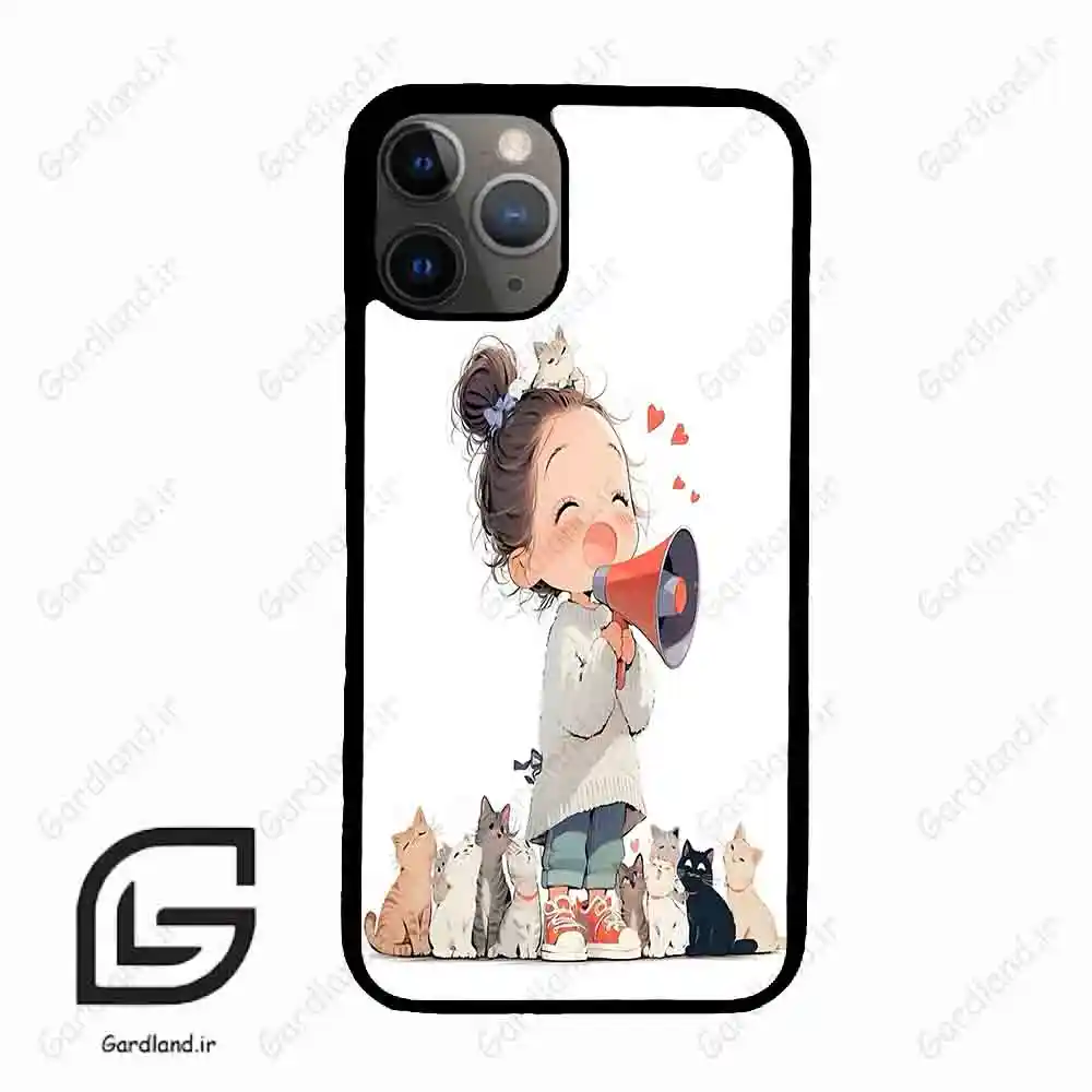 قاب گوشی آیفون 11 پرو (Iphone 11 Pro ) طرح دخترانه کد 2027
