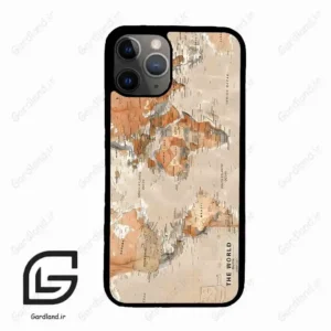 قاب گوشی آیفون 11 پرو (Iphone 11 Pro ) طرح نقشه کد 2187
