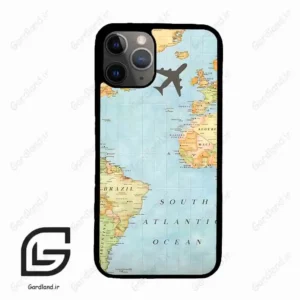 قاب گوشی آیفون 11 پرو (Iphone 11 Pro ) طرح نقشه کد 2243