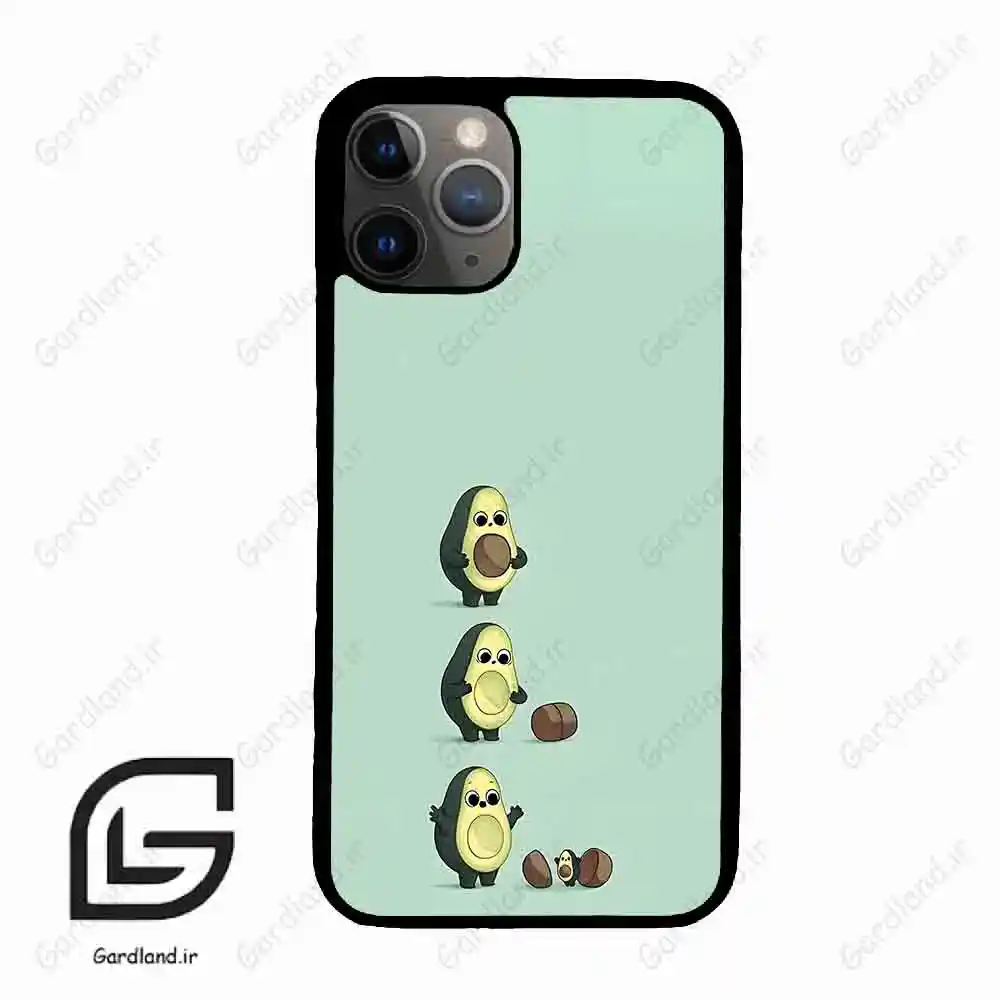 قاب گوشی آیفون 11 پرو (Iphone 11 Pro ) طرح اووکادو کد 2258