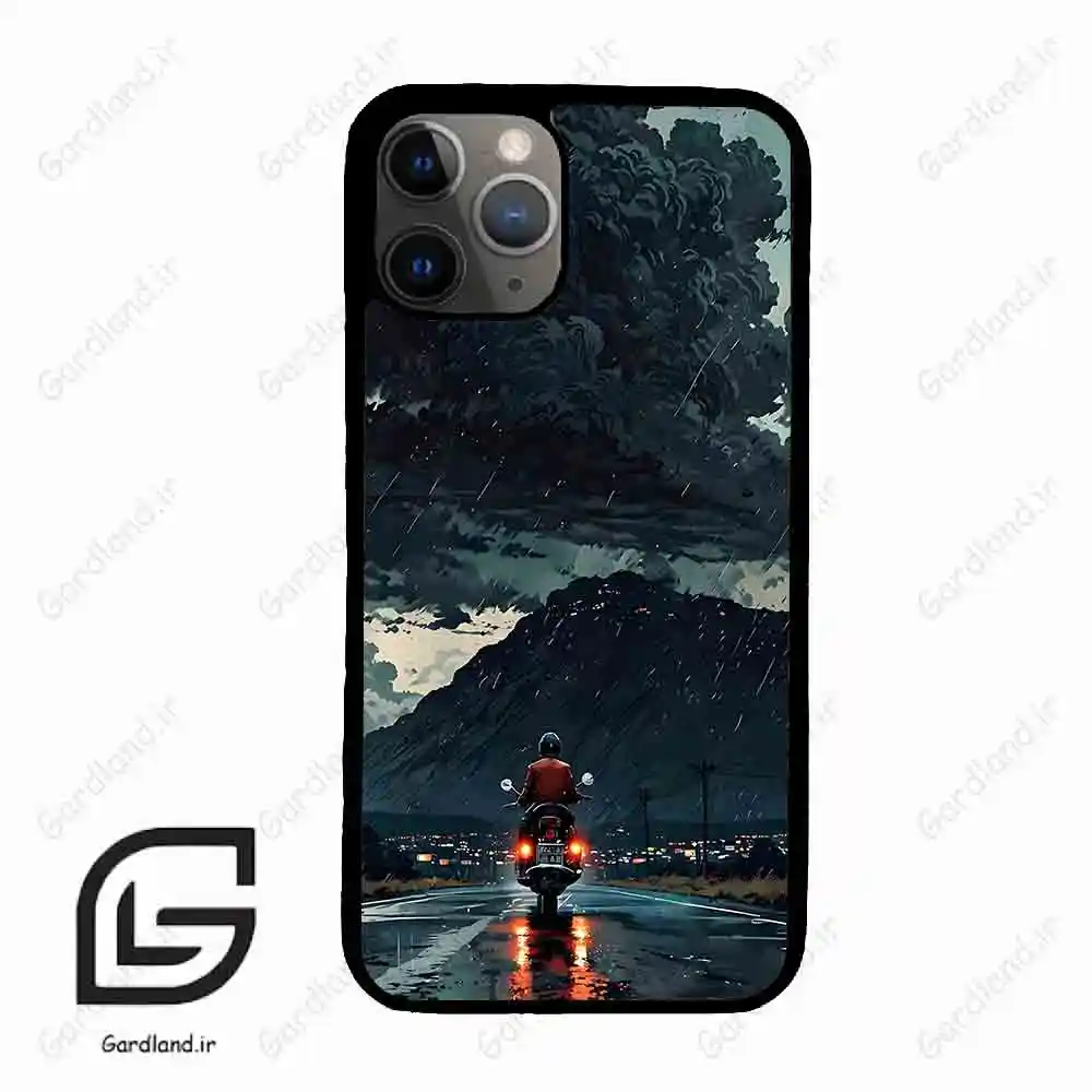 قاب گوشی آیفون 11 پرو (Iphone 11 Pro ) طرح موتورسوار کد 2342