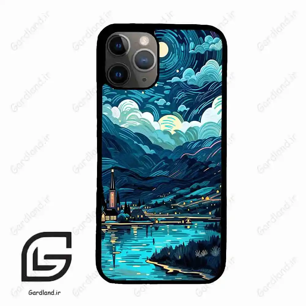 قاب گوشی آیفون 11 پرو (Iphone 11 Pro ) طرح شب کد 2425
