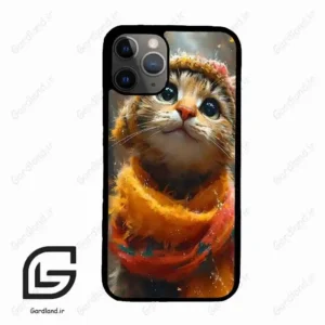 قاب گوشی آیفون 11 پرو (Iphone 11 Pro ) طرح گربه کد 2440