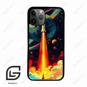 قاب گوشی آیفون 11 پرو (Iphone 11 Pro ) طرح موشک کد 2463