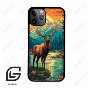 قاب گوشی آیفون 11 پرو (Iphone 11 Pro ) طرح گوزن کد 2471