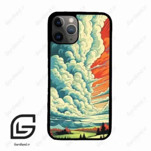 قاب گوشی آیفون 11 پرو (Iphone 11 Pro ) طرح ابرنگی کد 2491