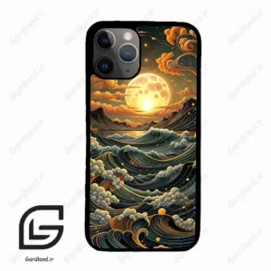 قاب گوشی آیفون 11 پرو (Iphone 11 Pro ) طرح غروب کد 2505