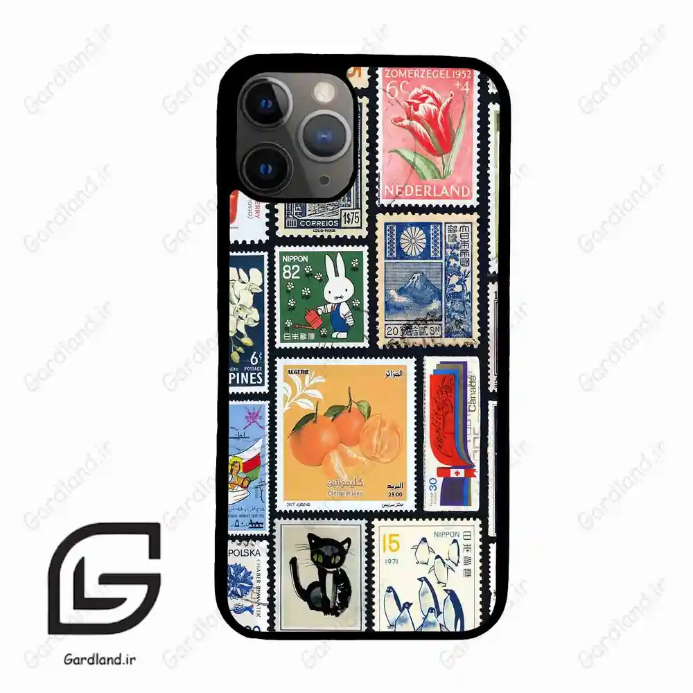 قاب گوشی آیفون 11 پرو (Iphone 11 Pro ) طرح تمبر کد 2603