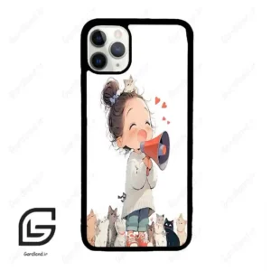 قاب گوشی آیفون 11 پرومکس (Iphone 11 Pro Max ) طرح دخترانه کد 2027