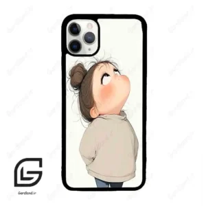 قاب گوشی آیفون 11 پرومکس (Iphone 11 Pro Max ) طرح دختر کد 2057