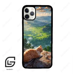 قاب گوشی آیفون 11 پرومکس (Iphone 11 Pro Max ) طرح گربه کد 2203