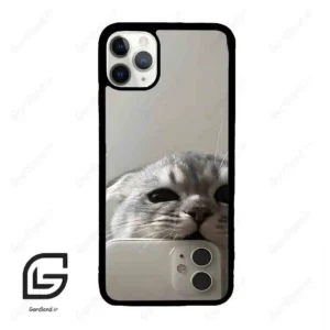 قاب گوشی آیفون 11 پرومکس (Iphone 11 Pro Max ) طرح گربه کد 2246