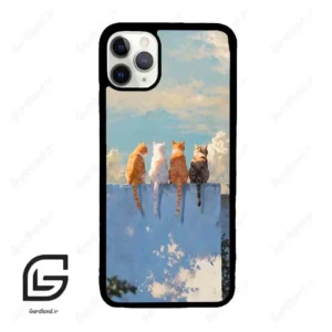 قاب گوشی آیفون 11 پرومکس (Iphone 11 Pro Max ) طرح گربه کد 2367