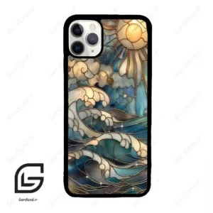 قاب گوشی آیفون 11 پرومکس (Iphone 11 Pro Max ) طرح شیشه کد 2393