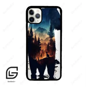 قاب گوشی آیفون 11 پرومکس (Iphone 11 Pro Max ) طرح خرس کد 2449