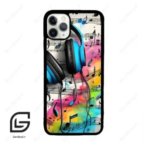 قاب گوشی آیفون 11 پرومکس (Iphone 11 Pro Max ) طرح موسیقی کد 2482