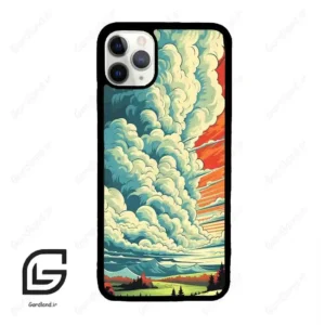 قاب گوشی آیفون 11 پرومکس (Iphone 11 Pro Max ) طرح ابرنگی کد 2491