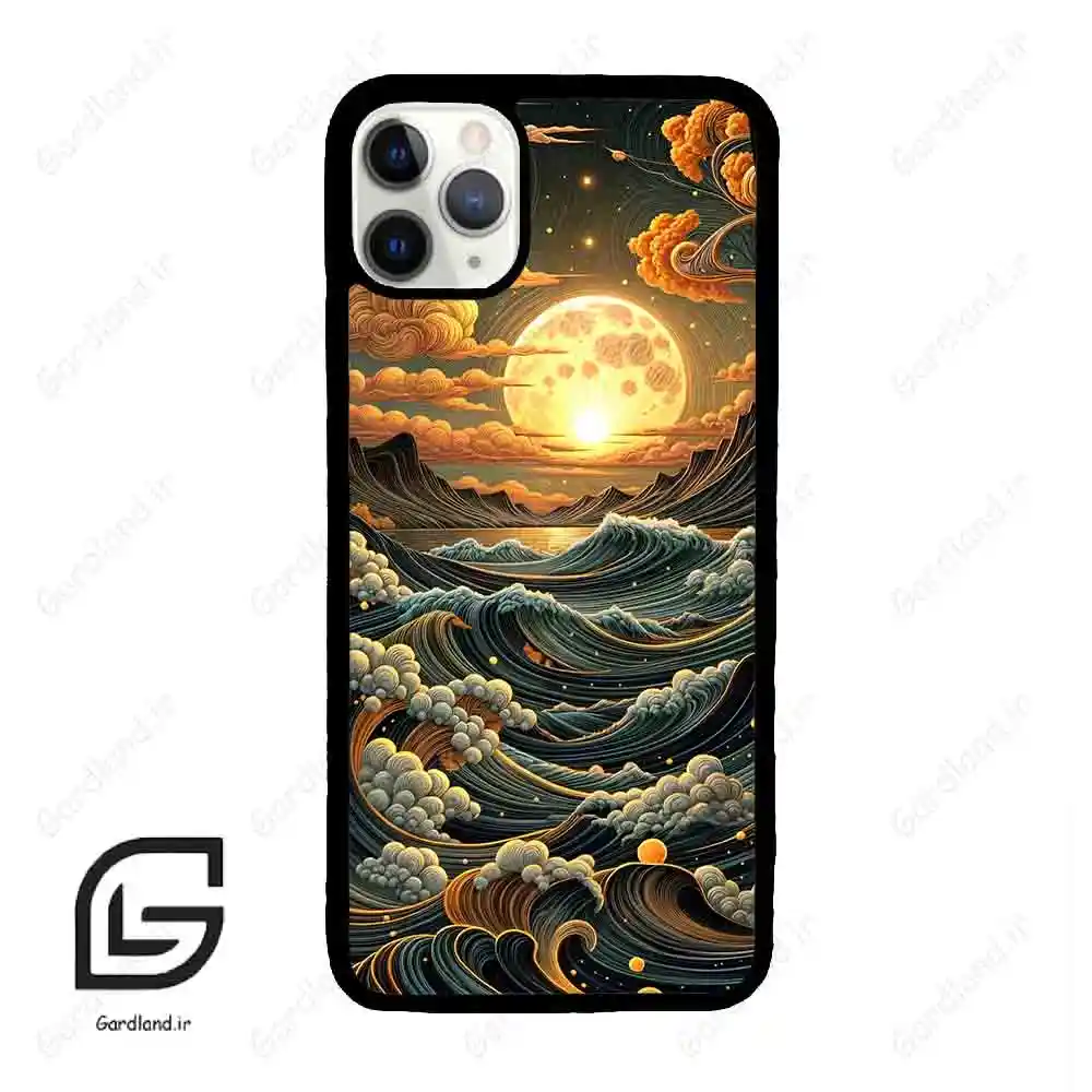 قاب گوشی آیفون 11 پرومکس (Iphone 11 Pro Max ) طرح غروب کد 2505