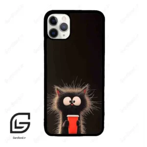 قاب گوشی آیفون 11 پرومکس (Iphone 11 Pro Max ) طرح گربه کد 2580