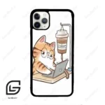 قاب گوشی آیفون 11 پرومکس (Iphone 11 Pro Max ) طرح گربه کد 2617