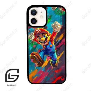قاب گوشی آیفون 12 (Iphone 12 ) طرح سوپرماریو کد 2016