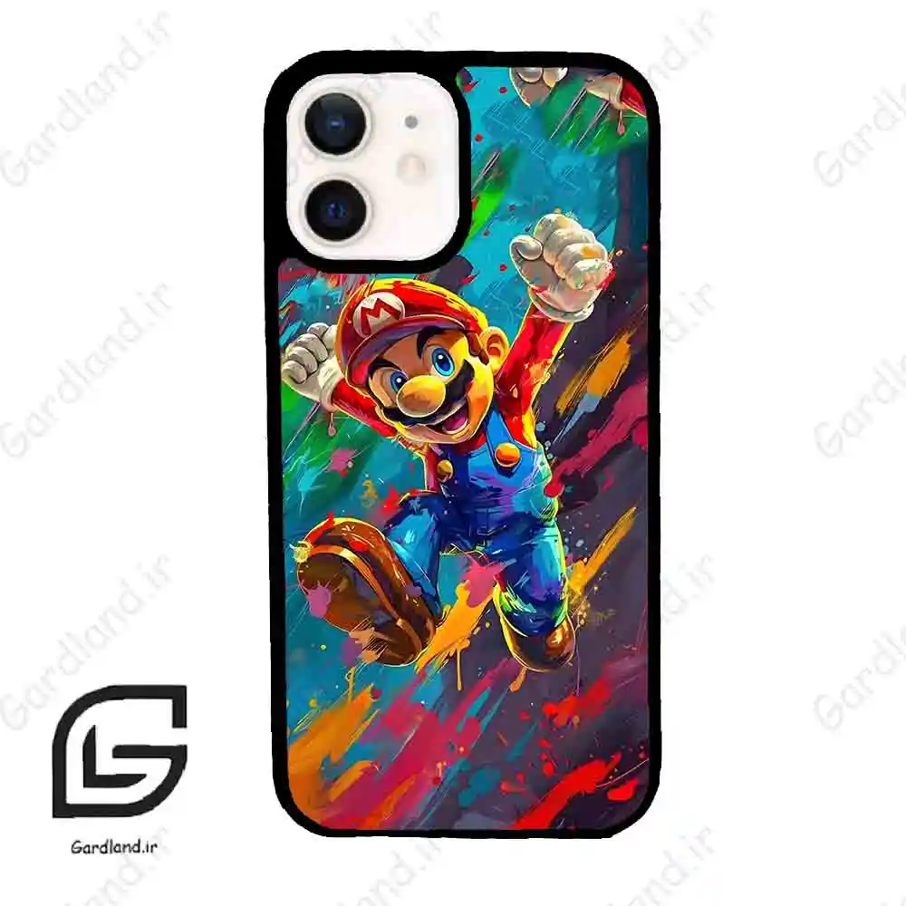 قاب گوشی آیفون 12 (Iphone 12 ) طرح سوپرماریو کد 2016
