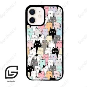 قاب گوشی آیفون 12 (Iphone 12 ) طرح گربه کد 2019