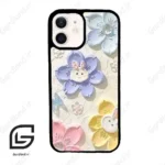 قاب گوشی آیفون 12 (Iphone 12 ) طرح گل کد 2046