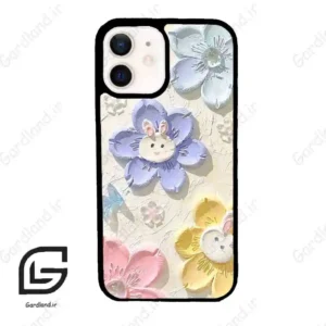 قاب گوشی آیفون 12 (Iphone 12 ) طرح گل کد 2046